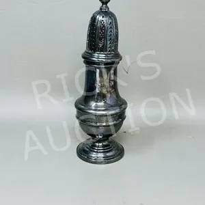 Hallmarked sugar sifter - 7" tall