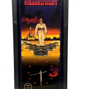 Vintage Dale Earnhardt Jebco Wood Wall Clock 11”