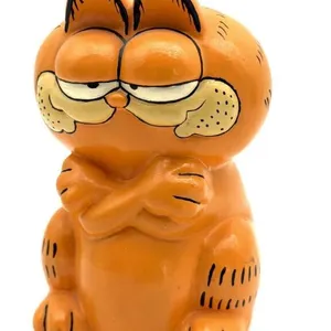 Garfield Coin Bank 5.5”
- plaster-type material