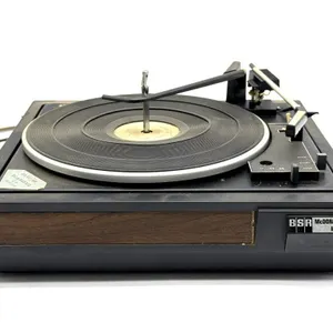BSR McDonald 6500 Turntable 
- turntable mat is