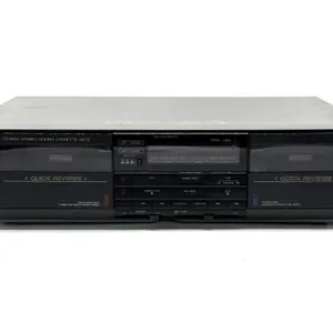 JVC Stereo Double Cassette Deck TD-W60
- powered