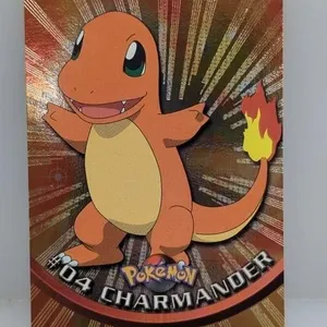 Pokemon #04 Charmander Foil