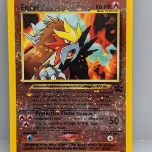 Pokemon Entei Promo Reverse Holo 34 *DMG