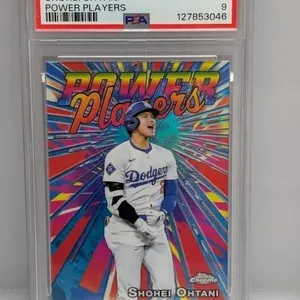 2025 Shohei Ohtani Topps Chrome Ref Pp25 PSA 9