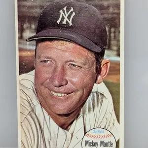 1964 Topps Giant Mickey Mantle Edges/Corners/Stain