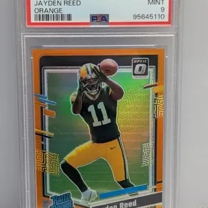 2023 Optic Orange RRC Jayden Reed SP 241/249 #239
