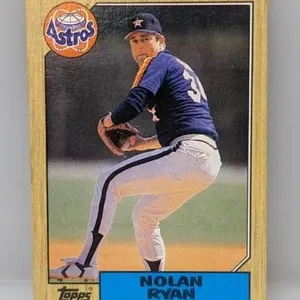 1987 Topps Nolan Ryan #757 Indent