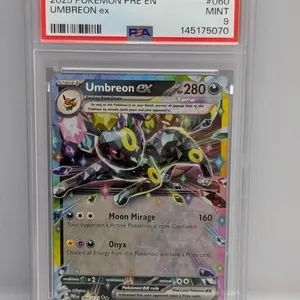 2025 Pokemon Prismatic Evolutions Umbreon ex PSA 9