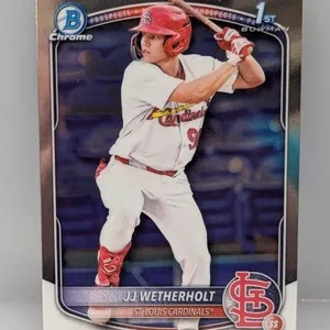 2025 Bowman Chrome JJ Wetherholt 1st Bowman BCP-22