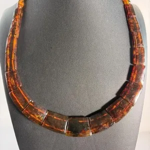 Jay King Amber Bib Necklace