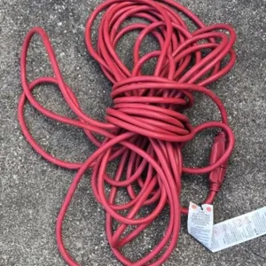 50' (?) Red Extension Cord
