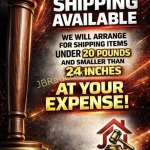 SHIPPING AVAILABLE AT BUYERS EXPENSE - READ TERMS