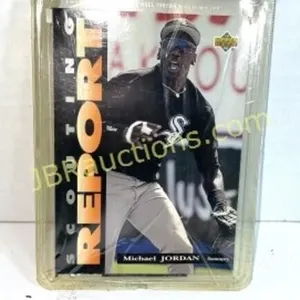 MICHAEL JORDAN UPPER DECK SCOUTING REPORT CARD