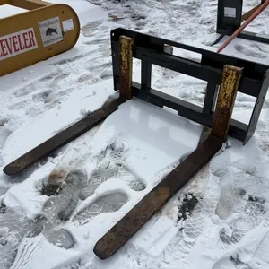 New Iron Ranch 42" HD pallet forks w/ skid steer quick attach-Sales Tax