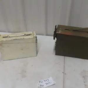 2x Military Ammo Boxes
