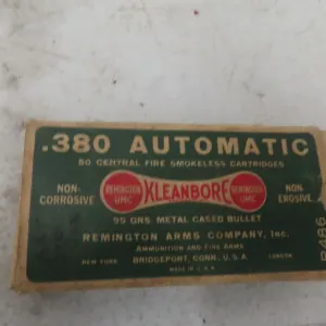 Vintage Remington .380 Auto Ammo – Approx. 30 Rounds