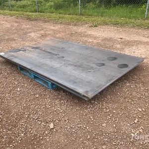 2026 AGT 5ft x 8ft Qty of 2 Steel Plates (Unused)