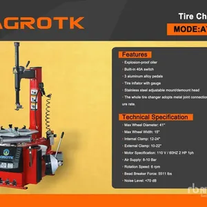 2026 AGT ATK-TC24 Tire Changer (Unused)