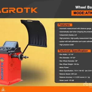2026 AGT ATK-WB24A Wheel Balancer (Unused)