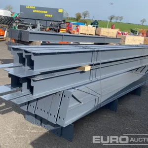 30' x 20' x 12' Steel Frame Building, 12.5 Roof Pitch, Purlin Cleats 