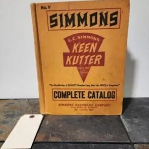 1935 Complete Catalog Simmons Keen Kutter- No. V