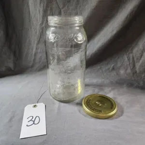 Vintage Original Vlasic Pickle Jar