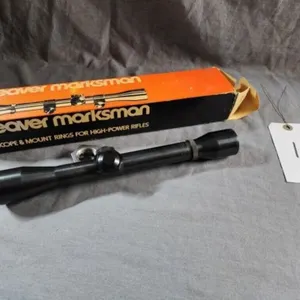 Weaver Marksman 4x Scope & Mount Rings for