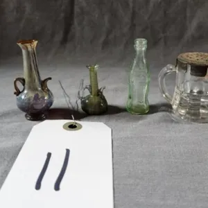 Mini's- Art Nouveau Vases, Coca Cola Bottle, Salt