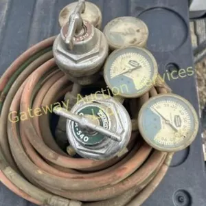 Oxygen acetylene, gauges and hose