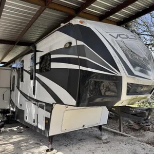 2015 Keystone Voltage Toy Hauler. Epic all