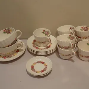 Vintage Copeland Spode Cups and Saucers