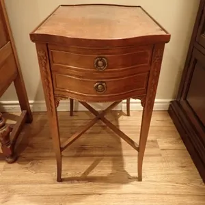Wood Side Table