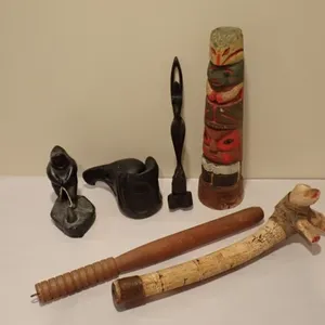 Assortment of Unique Wooden Pieces