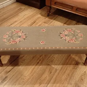 Vintage Fireside Bench
