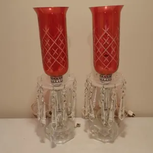 Boudoir Hurricane Lamps