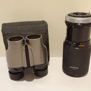Eagle Optics Mini Binoculars and Kiron Zoomlock Macro Lens