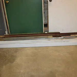 Various Metal Sign Poles, Door Track, And More