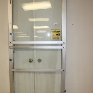 Glass Entry Door, Measures 35.5 X 83.5
