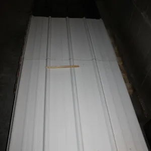 Pole Barn Metal, Approximately 7.5' Long, And A Few Scrap Pieces