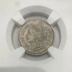 1867 US 3 Cent Nickel