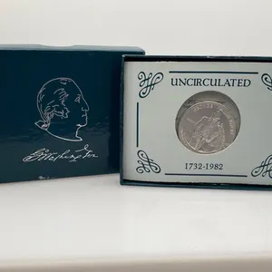 1982 George Washington Uncirculated Silver Half Dollar
