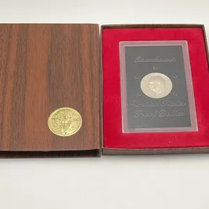 1972-S Proof "Brown Ike" Eisenhower Silver Dollar