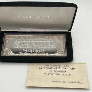 Half Pound Silver Bar
