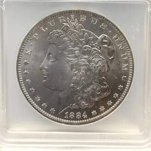 1884-O US Morgan Silver Dollar