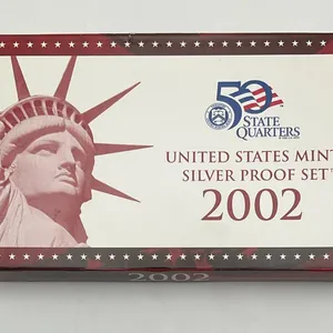 2002 US Mint Silver Proof Set