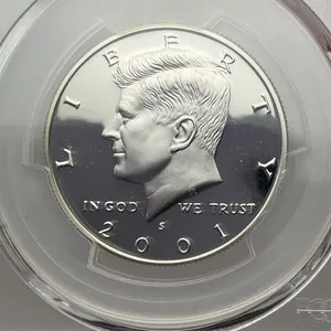 2001-S Silver Proof Kennedy Half Dollar PCGS PR69 DCAM
