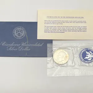 Uncirculated Eisenhower Silver Dollar