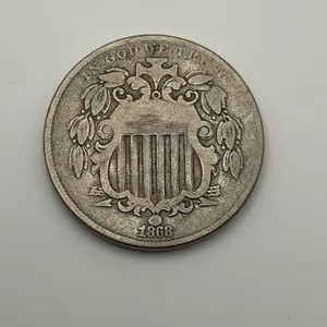 1868 US Shield Nickel