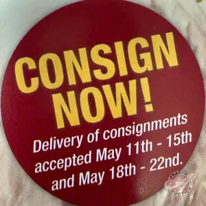 To Consign call 204_727_2001 "Items must be prebooked prior to delivery. Not all items will be accepted. No miscellaneous smalls are being accepted fo