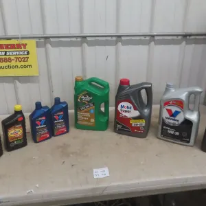 14 1/2 Litres of 10W-30 Motor Oil & 10 Litres of 5W-20 